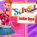 School Locker Deco