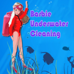 Barbie Underwater Cleaning