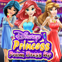 Free Online Games,Disney Princess Prom Dress Up is one of the Dress Up Games that you can play on UGameZone.com for free. 
There is a special prom tonight! Disney Princesses Ariel, Belle, Jasmine are all invited to join the prom. Could you help them to change their dressing style? How to make perfect accessories and clothing is your mission. Design a stunning outfit for each of them and make them impressive! Enjoy and have fun!