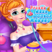 Frozen Anna Doctor Makeup