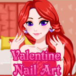 Valentine Nail Art 