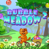 Bubble Meadow 2,Diese Katze liebt Wildblumen. Hilf ihm bei diesem lustigen Puzzle-Abenteuer, einen schönen Strauß zusammenzustellen.