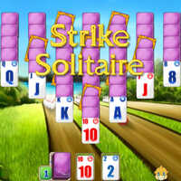 Strike Solitaire,The hills are alive with the sound of falling pins! Can you get a strike in this fun version of solitaire?