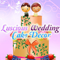Luscious Wedding Cake Decor