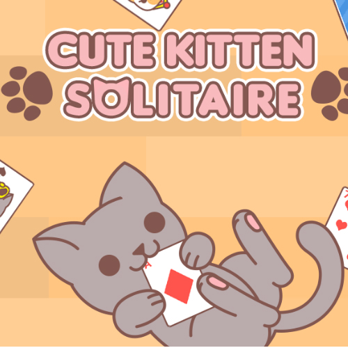 Cute Kitten Solitaire - Play Cute Kitten Solitaire At Ugamezone.com