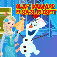 Olaf Damage Elsa's Closet