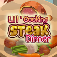 Lil' Cooking Steak Dinner