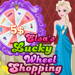 Elsa's Lucky Wheel Shopping
