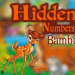 Hidden Numbers Bambi