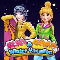 Elsa & Anna Winter Vacation