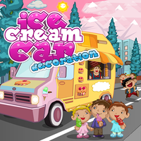 Ice Cream Car Decoration
