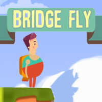 Bridge Fly,You need to touch the screen with the mouse or tap to create the rope and cross the bridge, careful not to create too short or too big! Or you will fall and lose !!! And start the whole trip! Try to break his own record.