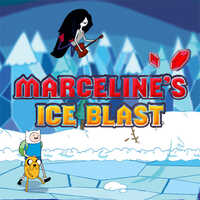 Marceline's Ice Blast,¡Toca música rock con la Reina Vampiro! Controla a Marceline para defender a Finn y Jake mientras escapan. ¡Disfrutar!