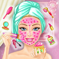 Popular Free Games,Barbie Real Makeover is one of the Makeover Games that you can play on UGameZone.com for free. Barbie's eternal beauty and youth lies on the secret of spa treatments and right make up choices. You have the opportunity to experiment a real makeover in Barbie's bathroom. Make sure Barbie looks freshly awesome when leaving your real makeover session for a new day.