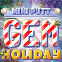 Mini Putt Gem Holiday,Mini Putt Gem Holiday is one of the Physics Games that you can play on UGameZone.com for free. The mission of the game is to complete all levels in as few strokes as possible. Click on the screen and drag to control the direction of the rolling of the little ball. Find a correct angle to push the ball. Don't forget to collect the gems!