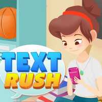 Text Rush,Text Rush is one of the Tap Games that you can play on UGameZone.com for free. Do you like sending message? This teen is having a full-blown emoticon emergency! Can you keep up with all of her texts? Use mouse to play this addicting game. Have fun!