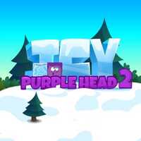 Icy Purple Head 2,Icy Purple Head 2 is one of the Physics Games that you can play on UGameZone.com for free. Icy Purple Head is heading to the south again. Help him to reach the post pox. Slide, stick, jump all over the levels to finish all puzzles. Use mouse to play the game. Have fun!