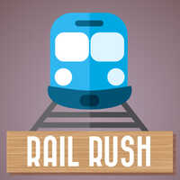 Rail Rush,あなたはクラッシュせずに交差点を越えて急いで列車を後押しする必要があります。電車を後押しするために指やマウスを使ってください。楽しんで楽しんでください！