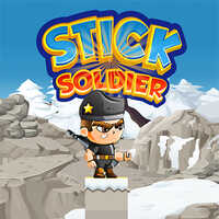 Stick Soldier,Stick Soldier es uno de los juegos Tap que puedes jugar en UGameZone.com de forma gratuita. En este juego, nuestro soldado tiene que construir un camino simplemente haciendo clic y manteniendo presionada la pantalla. luego caminamos por el camino hacia el otro polo y esto continúa continuamente hasta que morimos.