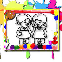 Free Online Games,Kids Coloring Time is one of the Coloring Games that you can play on UGameZone.com for free. 
In this coloring book that belongs to you, you can create your own color world. Choose any image you want to paint to fill it, then use the brush to choose the color you like. I believe that you can make a colorful and perfect painting. Enjoy this game and have fun!