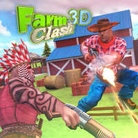 Free Online Games,Farm Clash 3D is one of the Shooting Games that you can play on UGameZone.com for free. 
Raging cowboy eliminates everything in his way with shrapnel, scaring enemies with a battle cry. Enjoy and have fun!