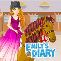 Emily's Diary Horse Riding,エミリーの日記乗馬は、UGameZone.com comで無料でプレイできるドレスアップゲームの1つです。この若いライダーは田舎のキャンターのために彼女の馬を連れています！女の子向けに作られたこのブラウザゲームで、服を着せて素敵に見せましょう。ライダーの服はこの若い女性を美しく見せます！乗馬！