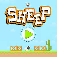 Sheep,Sheep is one of the Physics Games that you can play on UGameZone.com for free. Control the UFO by simply tapping left or right half of your screen to change direction, or both of them to fly up. The goal is to steal cute little sheep from Wild West farm and deliver them to your space platform. Avoid obstacles. There are 30 Different Levels included in this game. As you progress further into the game, the difficulty levels spruce up and so does the pleasure of the gaming. Enjoy! 