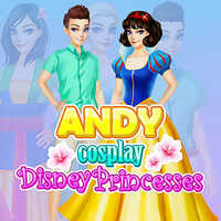 Andy Cosplay Disney Princesses,