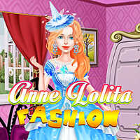 Free Online Games,Anne Lolita Fashion is one of the Dress Up Games that you can play on UGameZone.com for free. Lolita fashion is Anne's favorite stylish way. There are some puffy skirts, lacy blouses, and accessories - perfect for creating funny and cute. Mix classical, sweet and Gothic Lolita styles for a unique trendy persona. If you love this style or are full of curiosity, come on and enjoy the game.