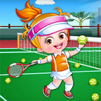 Baby Hazel Tennis Player Dress Up