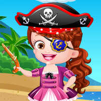 Baby Hazel Pirate Dress Up,You can play Baby Hazel Pirate Dress Up on UGameZone.com for free. 
Ahoy friends! Let's have some fun dressing Baby Hazel as a pirate! Choose from a quirky collection of pirate eye patch masks, tops, skirts, pants, caps, shoes, accessories, hairstyles and much more to give darling Hazel a gorgeous pirate makeover. Show off your fashion skills now and take the best pick from the wardrobe full of pirate-style costumes and accessories.
