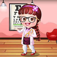 Baby Hazel Optometrist Dress Up,You can play Baby Hazel Optometrist Dress Up on UGameZone.com for free. 
Baby Hazel is all set to enjoy her dream profession as an optometrist. Soon the patients will start arriving at her clinic for an eye checkup. She needs your help to dress up quickly and reach her clinic. Choose the trendiest attires and accessories for Baby Hazel. Enjoy and have fun!