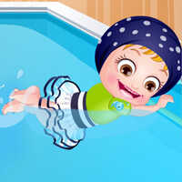 Baby Hazel Swimming Time,You can play Baby Hazel Swimming Time on UGameZone.com for free. 
Baby Hazel is excited about the swimming lessons to be taught by uncle James. Join Hazel to pack her bag with swimsuit and other essentials. Then go along with Hazel for the swimming sessions and keep her safe while she is in the pool. Dress up her in swim suit and gears before she starts with a swimming lesson. Make sure that she carefully follows the instructions of uncle James. Enjoy learning how to swim with Hazel!!