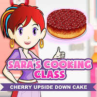 Free Online Games,Sara's Cooking Class: Cherry Upside Down Cake is one of the Cooking Games that you can play on UGameZone.com for free. You are going to the cooking class where the mentor is Sara. Sara is a very good chef and the best thing about her is that she makes complicated recipes seem so easy. You will have to follow her instructions and use the ingredients in the correct way to carry out the cooking task to make Cherry Upside Down Cake. Join Sara in her kitchen while she helps you make this delicious dessert.