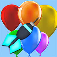 Balloon Pop,Ihr Ziel ist es, den Dart zu starten und das Ziel zu schießen, um ein Level zu bestehen. Es gibt 3 Luftballons in jedem Level. Versuchen Sie, sie alle zu knallen.
