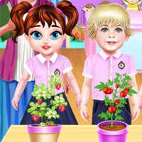 Baby Taylor Little Farmer,Taylor's kindergarten teacher Doris arranged a task: every child should plant a plant and record the growth process of the plant. We all know, farming is really interesting, and hard to plant the seeds and grow them and collect food. In this game, you can experience all these tasks really funny and interesting. Our cute little girl's pop wants some help in his garden. In this game, there are different tasks like building the fence, plowing, planting the seeds, and water them to grow them.