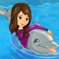 Game Online Gratis, Flip away and perform amazing stunts in your own dolphin show! Keep the crowd happy and follow your trainer's instructions to make a spectacular show! 